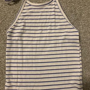 american eagle XS tie halter top